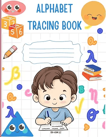 Kids Alphabet Tracing Book